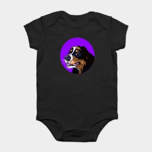 BERNER BUTTERBALL CARTOON PUPPY Baby Bodysuit